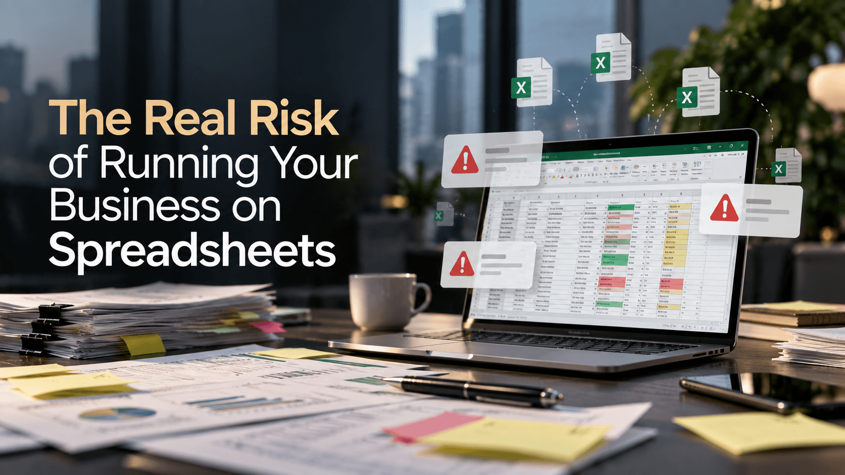 The Real Risk of Running Your Business on Spreadsheets